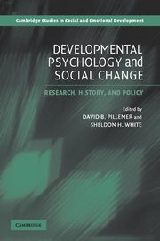Developmental Psychology and Social Change, 