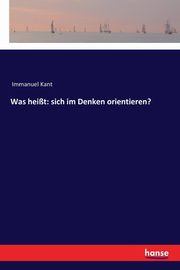Was heit, Kant Immanuel