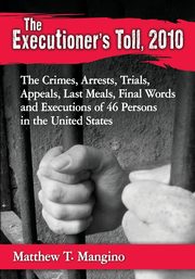 The Executioner's Toll, 2010, Mangino Matthew T.