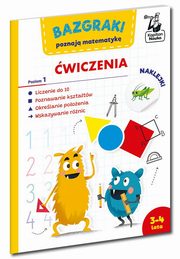 Bazgraki poznaj matematyk. wiczenia. Poziom 1, Rogala Leszek