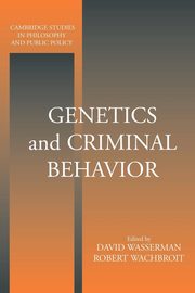 ksiazka tytu: Genetics and Criminal Behavior autor: 