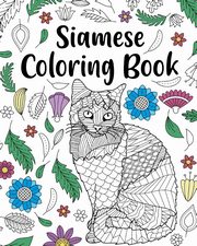 Siamese Cat Coloring Book, PaperLand