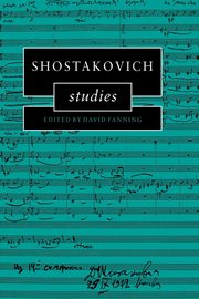 Shostakovich Studies, 