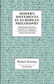 Modern movements in European philosophy, Kearney Richard