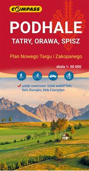 Podhale, Tatry, Orawa, Spisz 1:50 000, 