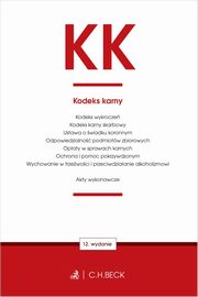 KK. Kodeks karny oraz ustawy towarzyszce, 