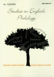 Studies in English Philology 1(2)/2009, 