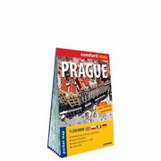 Praga (Prague) kieszonkowy laminowany plan miasta 1:20 000, 