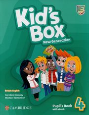 Kid's Box New Generation 4 Pupil's Book with eBook British English, Nixon Caroline, Tomlinson Michael