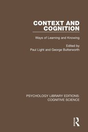 Context and Cognition, 