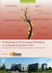Proceedings of the European Workshop on Software Ecosystems 2016, Popp Karl Michael