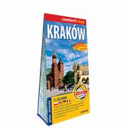 Krakw laminowany plan miasta 1:22 000, 