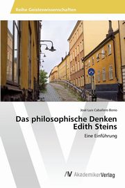 Das philosophische Denken Edith Steins, Caballero Bono Jos Luis