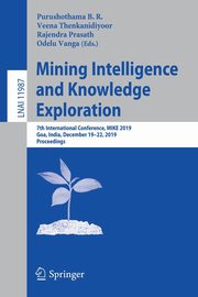 Mining Intelligence and Knowledge Exploration, 