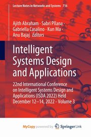 Intelligent Systems Design and Applications, 