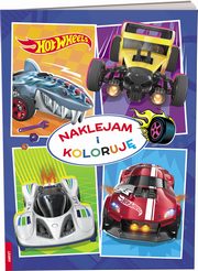 Hot Wheels Naklejam i Koloruj, 