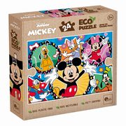 Puzzle Eko 24 dwustronne Mickey, 