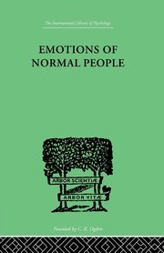 Emotions Of Normal People, Marston William Moulton