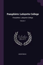 ksiazka tytu: Pamphlets autor: Anonymous