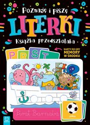 Poznaj i pisz literki Ksika przedszkolaka Karty do gry memory w rodku, Bator Agnieszka