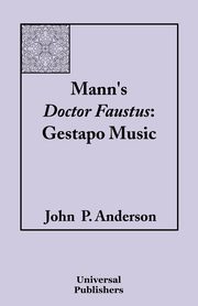 Mann's Doctor Faustus, Anderson John P.