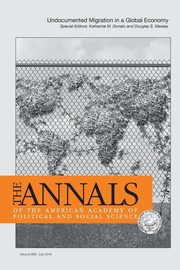 The ANNALS of the American Academy of Political and Social Science, 