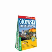 Ojcowski Park Narodowy kieszonkowa laminowana mapa turystyczna 1:25 000, 