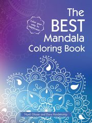 ksiazka tytu: The Best Mandala Coloring Book autor: Glaser Nyeli