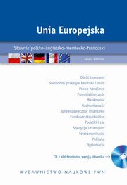 Unia Europejska Sownik polsko-angielsko-niemiecko-francuski z pyt CD, Kienzler Iwona