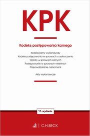 KPK. Kodeks postpowania karnego oraz ustawy towarzyszce, 