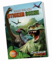 Ksika z naklejkami Dino, 