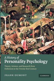 A History of Personality Psychology, Dumont Frank