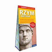 Rzym i Watykan laminowany map&guide (2w1: przewodnik i mapa), Kowalska-Angellell Kamilai, Romanowska Katarzyna