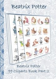 Beatrix Potter 99 Cliparts Book Part 2 ( Peter Rabbit ), Potter Beatrix
