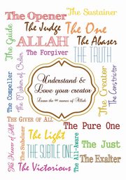 Understand and Love your creator - Learn the 99 names of Allah, Azim Halah