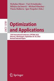 Optimization and Applications, 