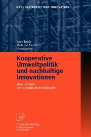Kooperative Umweltpolitik und nachhaltige Innovationen, 