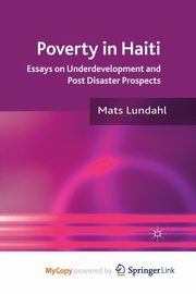 Poverty in Haiti, 