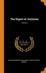 ksiazka tytu: The Digest of Justinian; Volume 2 autor: Buckland William Warwick