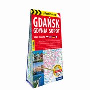 Gdask, Gdynia, Sopot; foliowany plan miasta 1:26 000, 