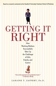 ksiazka tytu: Getting It Right autor: Zappert Laraine T.