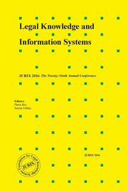 Legal Knowledge and Information Systems, 