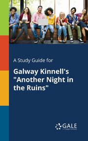 ksiazka tytu: A Study Guide for Galway Kinnell's 