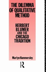 Dilemma Qualitative Method, Hammersley Martyn