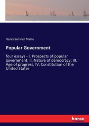Popular Government, Maine Henry Sumner