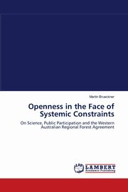 Openness in the Face of Systemic Constraints, Brueckner Martin