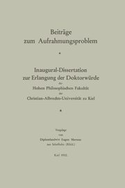 Beitrage Zum Aufrahmungsproblem, Mertens Eugen