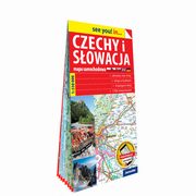 Czechy i Sowacja; papierowa mapa samochodowa 1:550 000, Opracowanie zbiorowe