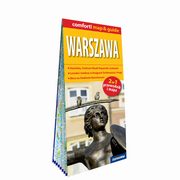 Warszawa; laminowany map&guide (2w1: przewodnik i mapa), Urszula Augustyniak