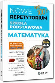 Nowe Repetytorium - szkoa podstawowa. Matematyka, kl. 4-6 - 2024-2026, Gancarczyk Roman